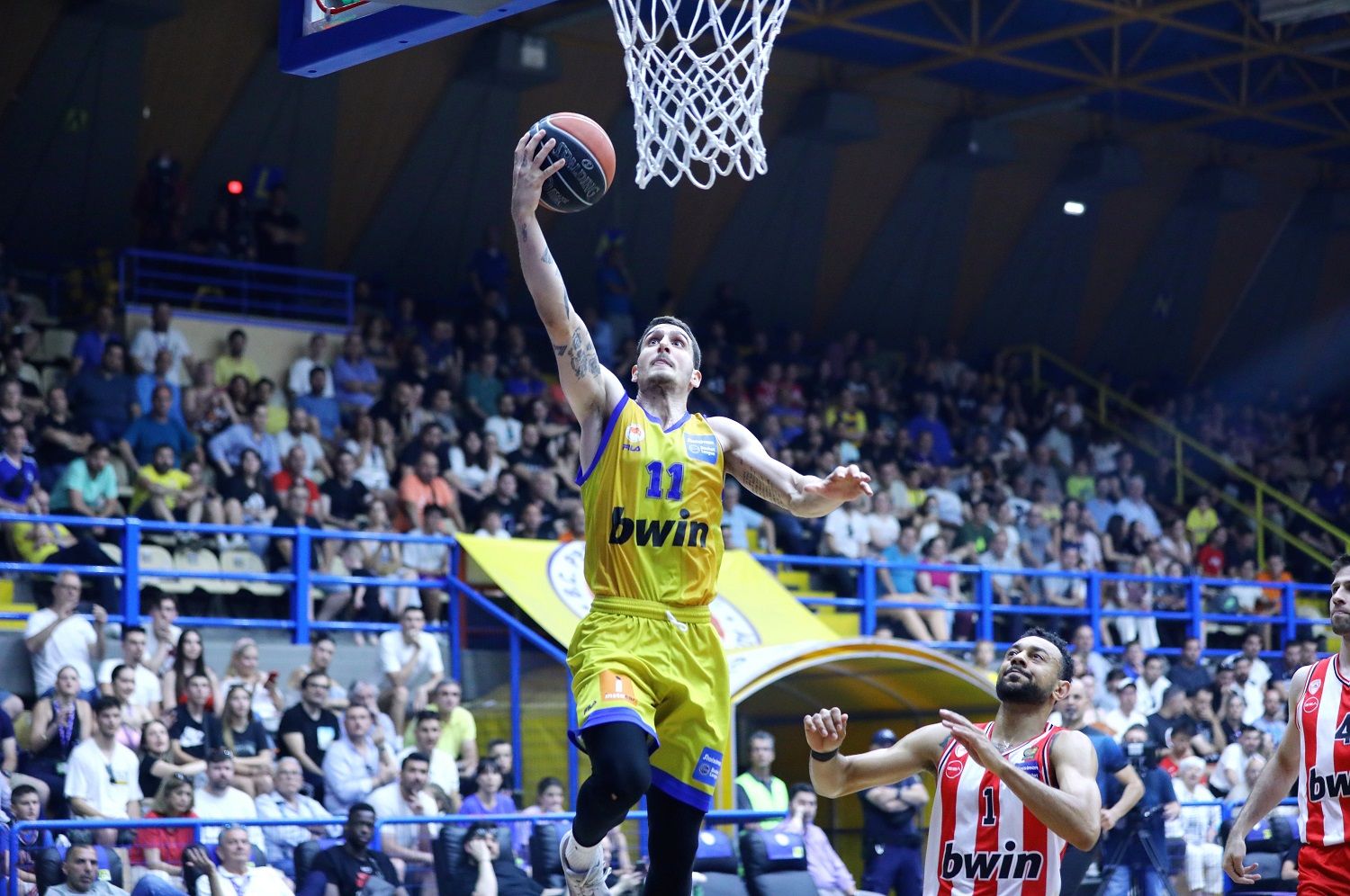 Το Περιστέρι bwin ηττήθηκε (84-71) από τον Ολυμπιακό και διεκδικεί την 3η θέση στη Stoiximan Basket League